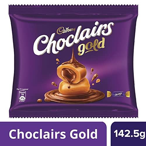 Cadbury Cadbury Choclairs Gold Candy (25 units * 5.7g each), 142.5g