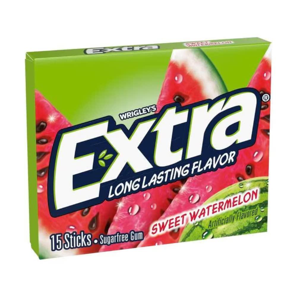 Wrigley\'s Wrigley\'s Extra Long Lasting Flavor Sweet Watermelon, 40 g