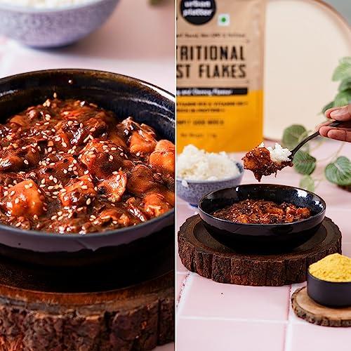 urban platter Urban Platter Nutritional Yeast Flakes, 100g [Good Source of B-Vitamins| Gluten Free| Nutty and Cheesy Tasting Nooch | Perfect for Vegetarians | Seasoning]