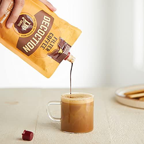 LEO COFFEE Leo Coffee Filter Coffee Decoction, 80:20 Coffee:Chicory Mix, 200ml (200ml)