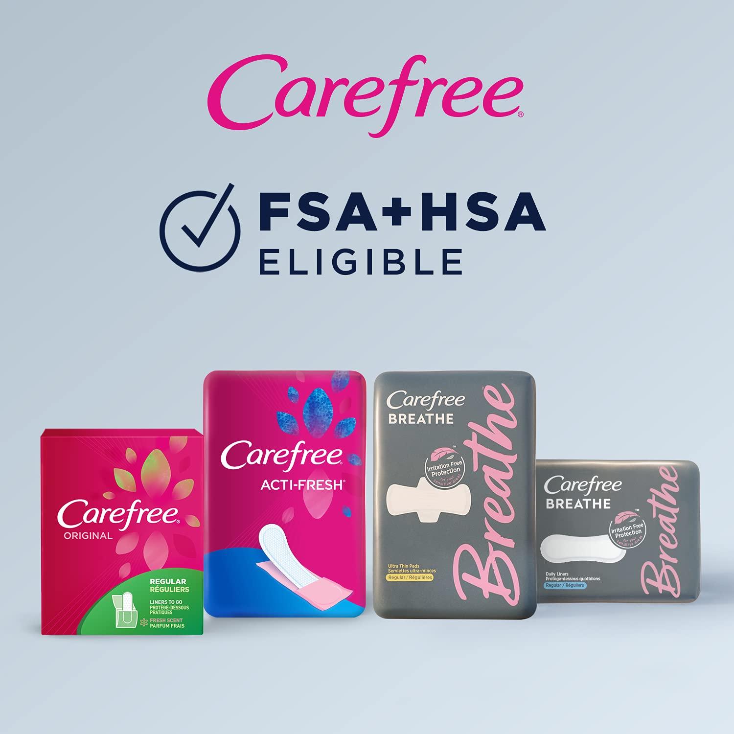 Carefree Carefree Original Ultra-Thin Panty Liners, Long, Unscented - 92 Count