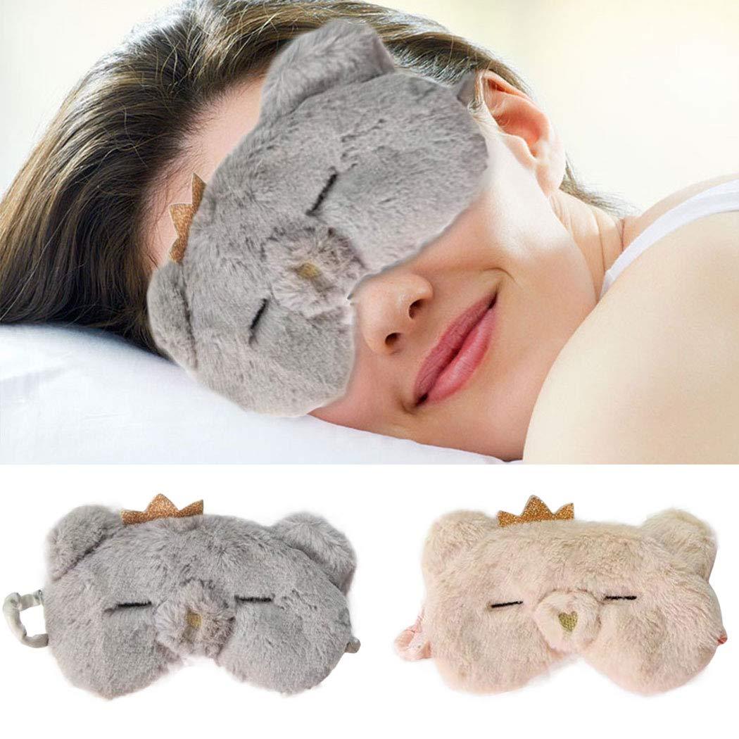 Fascigirl Fascigirl Lovely Portable Plush Cute Pig Sleeping Eye Cover Decoration Sleeping Mask Blindfold Mask