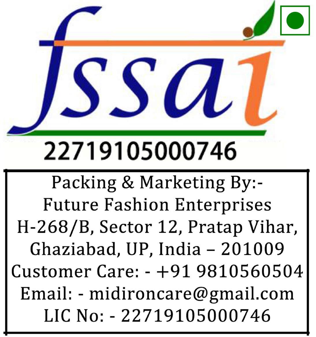 Midiron Midiron 100 % Natural Premium Whole California Row Almond & Cashew (100g each)