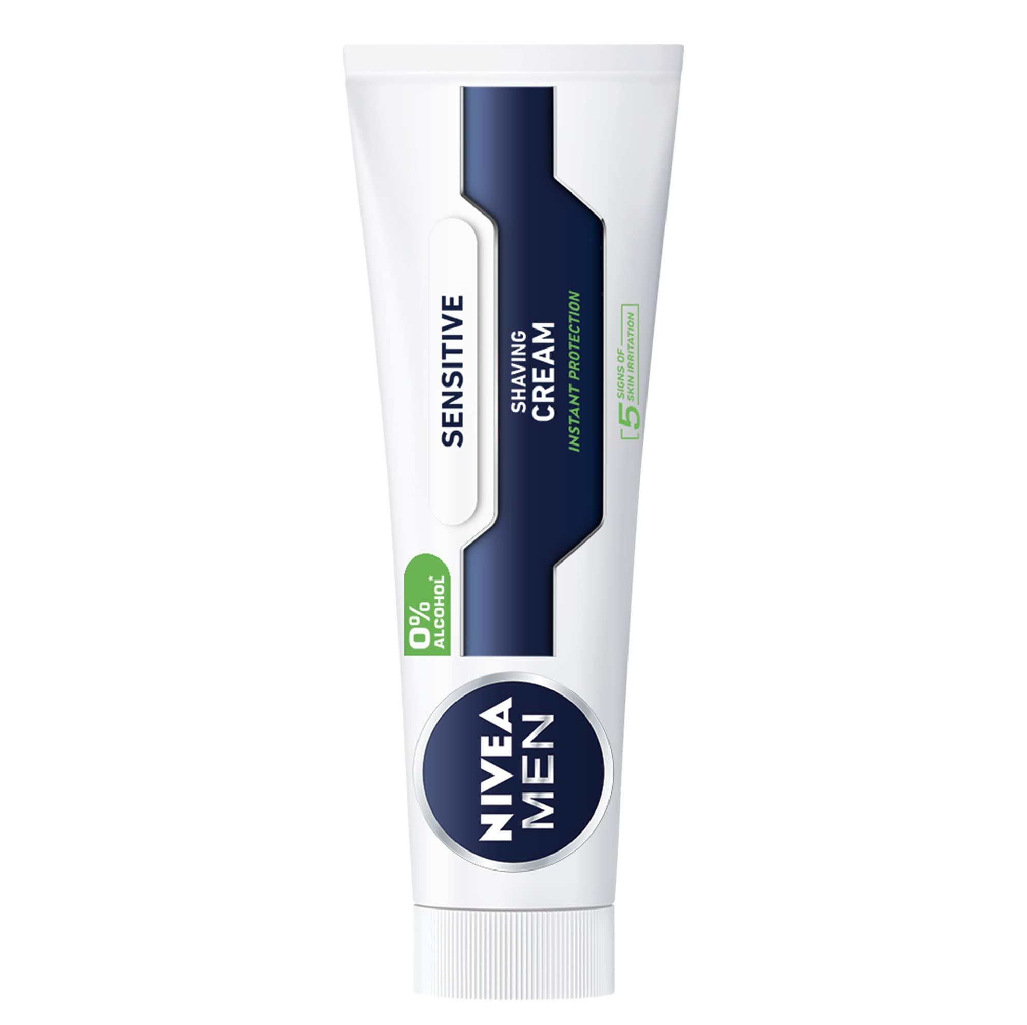 Nivea Nivea Men Sensitive Shaving Cream Instant Protection 100ml