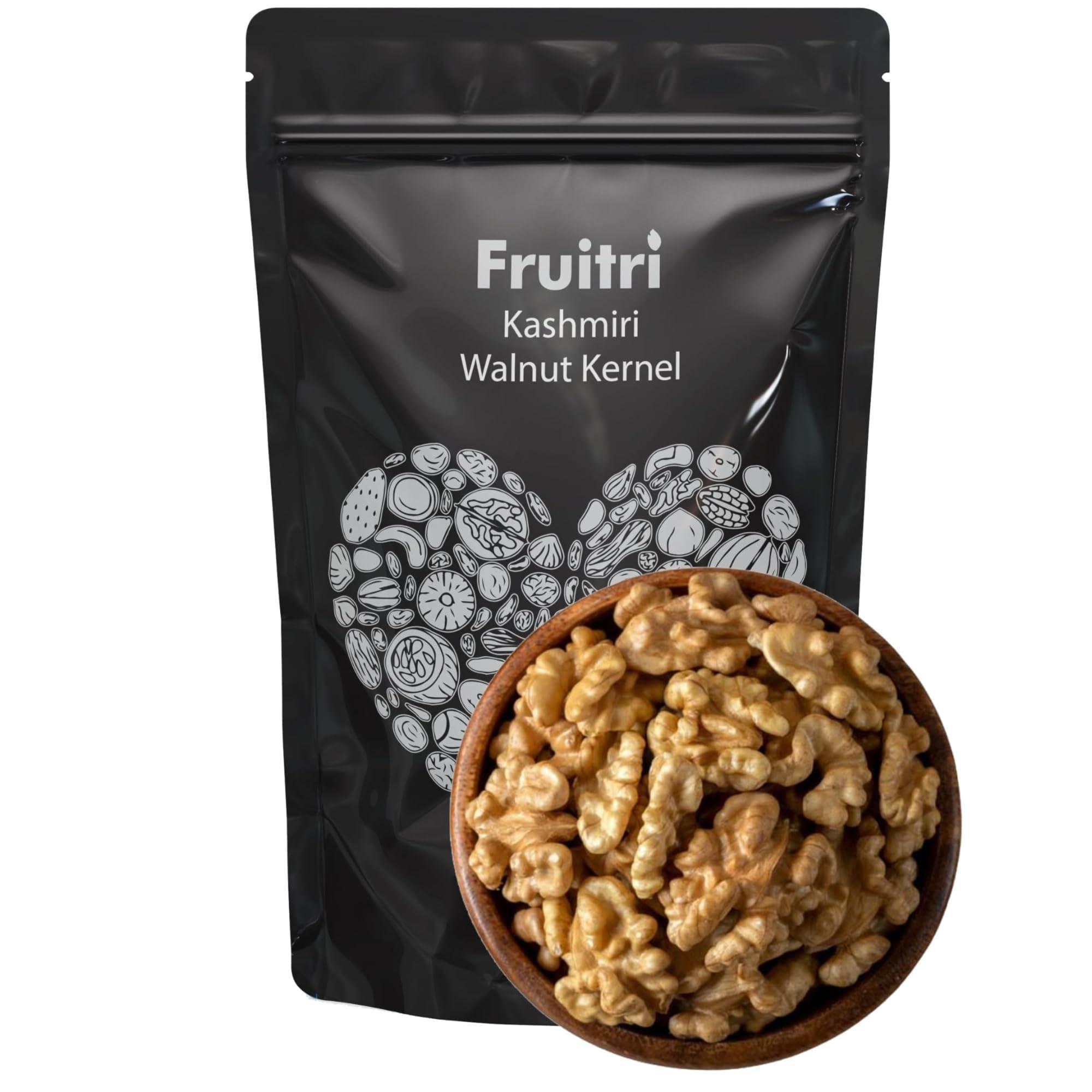 Fruitri Fruitri Premium Kashmiri Walnut Without Shell, Akhrot Giri,raw,400grams