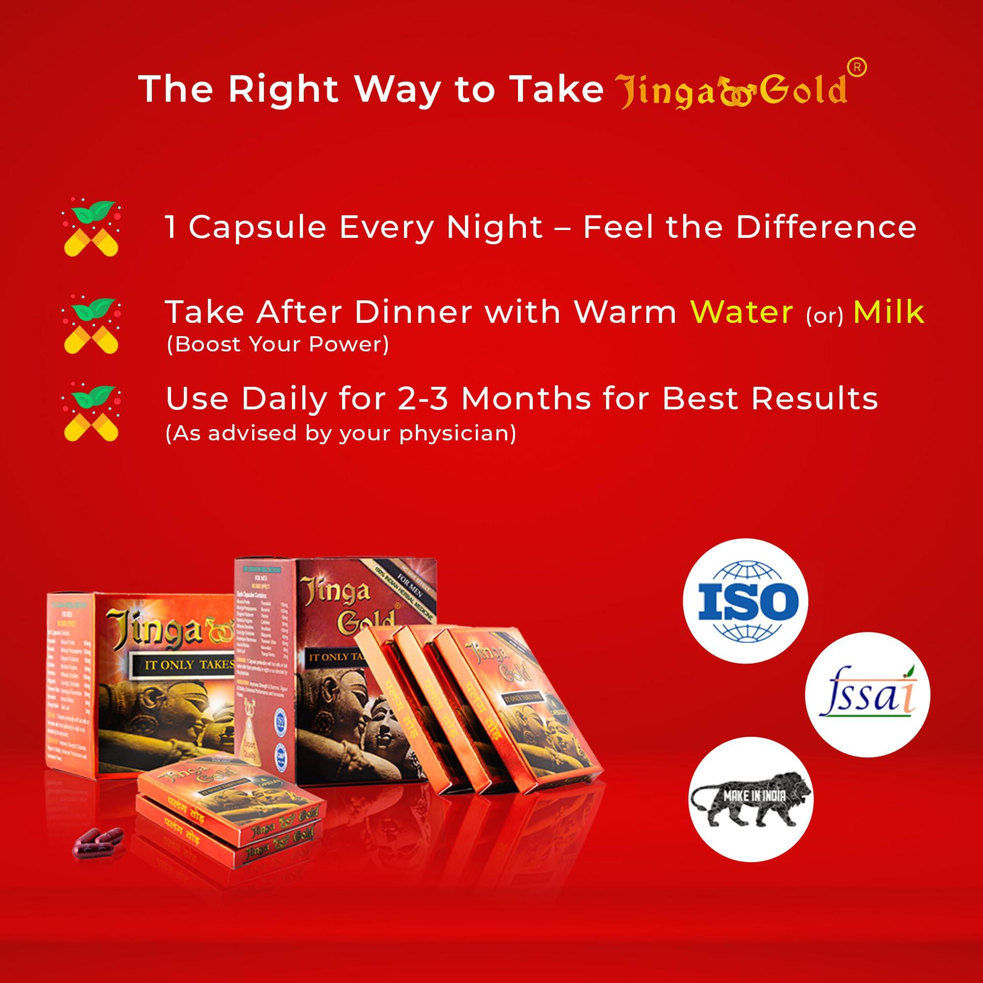 JINGA GOLD Jinga Gold 4 - (Pack of 1) 4 Jinga Gold is a wellness supplement that enhances energy, endurance, and overall wellness.