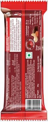 LuvIt. LuvIt Dairy Rich Fruit & Nut Chocolates Bar | Delicious | Rich | Smooth | Multipack | Pack of 18 - 39gm Each