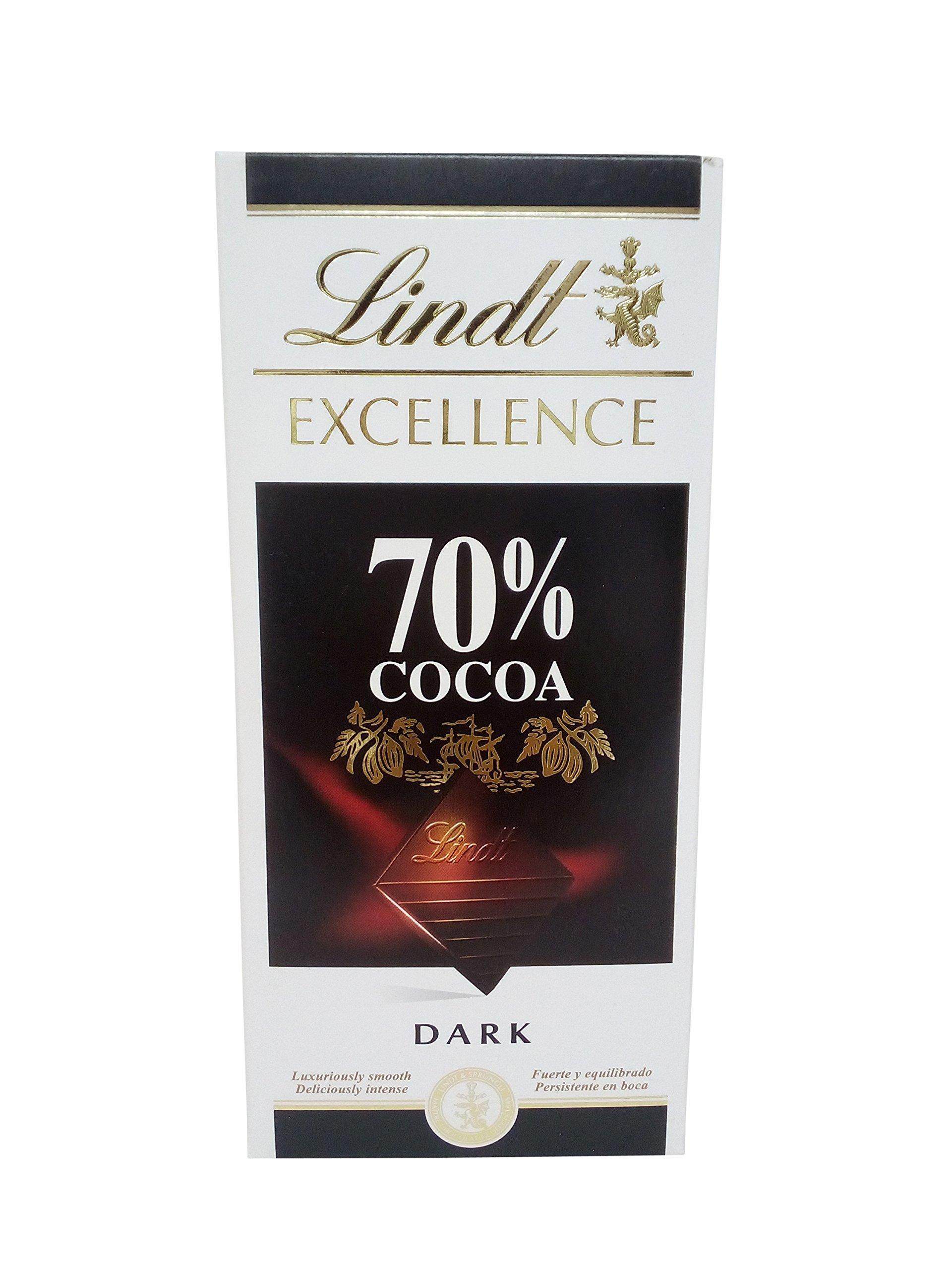 Lindt Lindt Excellence Chocolate - 70 Percent Coca Dark, 100g Carton