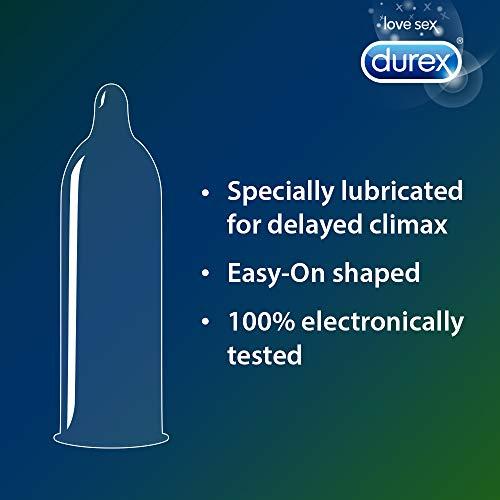 Durex Durex Condoms - 10 Count (Pack of 3, Extra Time) & Durex Mutual Climax Condoms - 10 Count (Pack of 3)