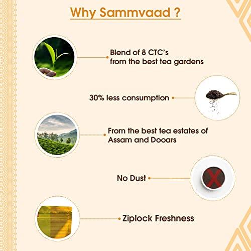 Teabox Sammvaad Masala 250 Grams I Your Everyday Cup Kadak Chai With Ginger, Cardamom, Pepper And Cloves Inside | Crafted For Togetherness | From The House Of Teabox