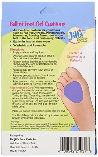 Dr Jills Gel Ball Of Foot Cushions Ourhealthnetwork