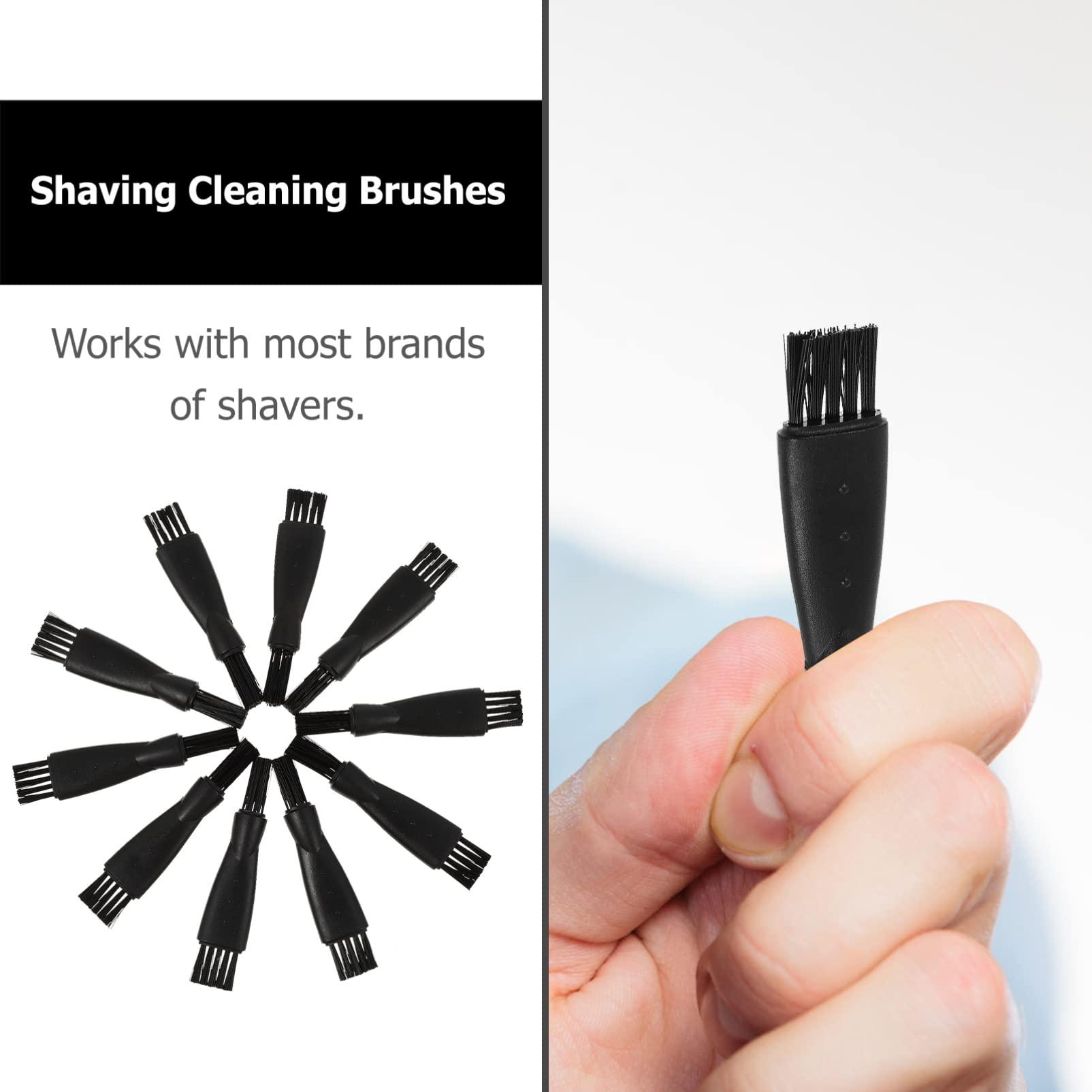 GLEAVI GLEAVI 10pcs Electric Shaver Cleaning Brush Razor Cleaning Brush Double Sided Trimmer Shaver Brush Cleaner Electric Shaver Brushes Replacement for Men