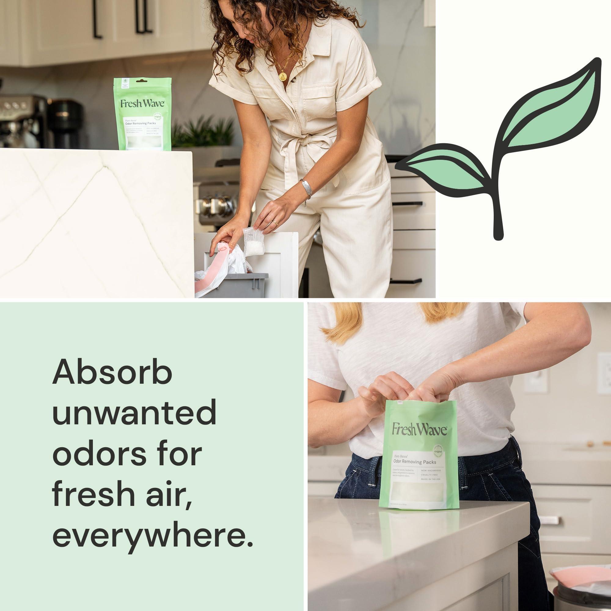 Fresh Wave Fresh Wave Odor Removing Packs + Bonus Fresh Pod Case