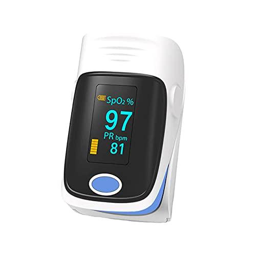 Xtore Xtore Fingertip Pulse Oximeter, Digital Oxygen Saturation Monitor with Plethysmograph and Perfusion Index | Heart Rate and SpO2 Levels Meter with OLED Display for Adult