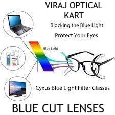 Generic VOK | BEST BLUE CUT AND ANTI- GLARE COMPUTER GLASSES | FOR COMPUTER MOBILE TV