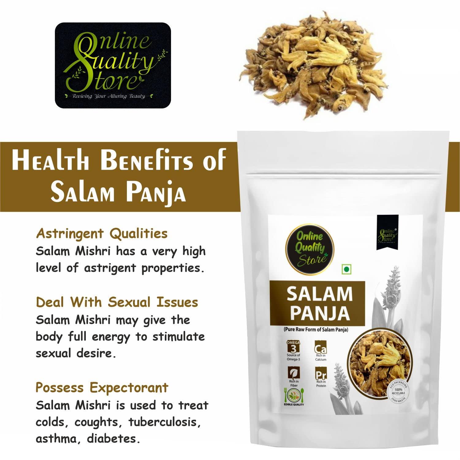 Online Quality Store Online Quality Store Salam Panja - 100g | Salab Punja | Hatta Haddi - Panchaule Dactylorhiza Hatagirea