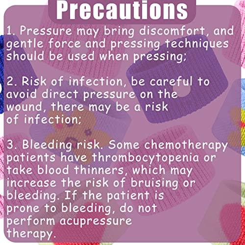 Tondiamo 4 Pairs Kids Motion Sickness Bands Travel Wristbands Kids Motion Sickness Relief Band Nausea Bands Motion Sickness Wristbands Car Sickness Bracelet for Kids for Morning Sea Flying Travel