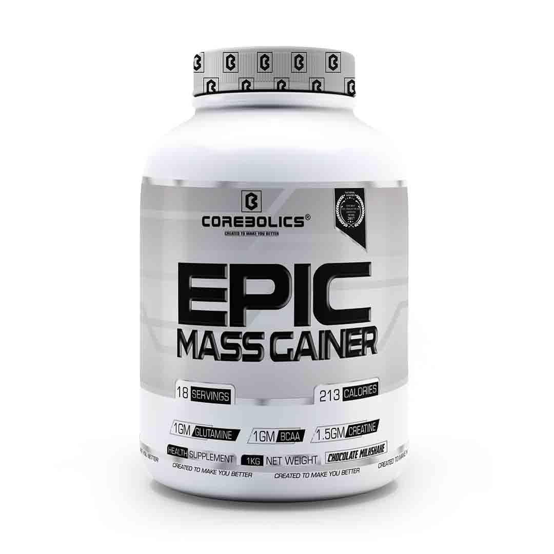 COREBOLICS SCIENCE OF ANABOLIC NUTRITION COPREBOLICS Epic Mass Gainer Chocolate (1 Kg)
