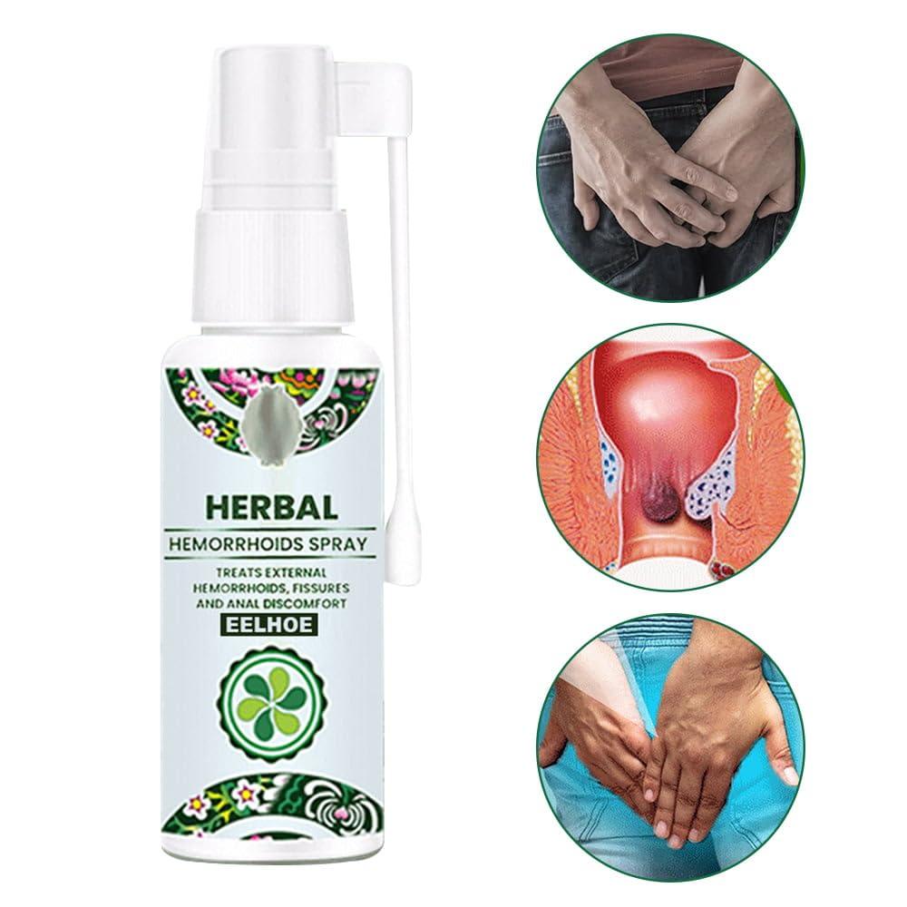 AB Company Piles Spray 50ml Herbal Hemorrhoid Treatment for Quick Soothing