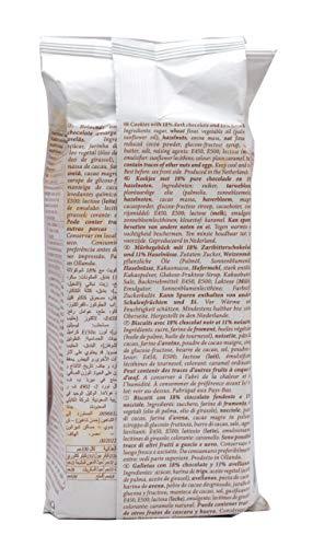 Merba Merba Patisserie Dark Chocolate and Hazelnut Cookies 200g