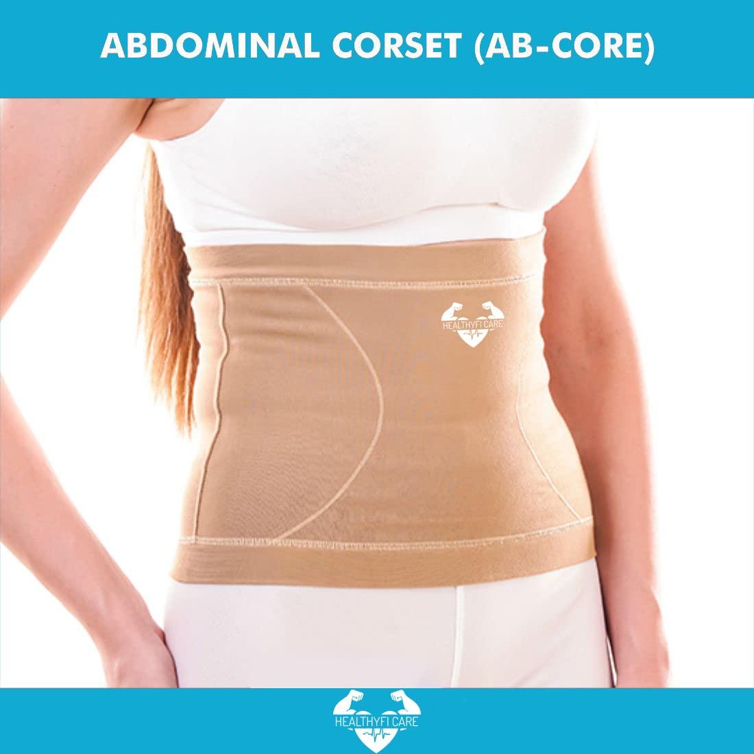 Generic Healthyfi Care Abdominal Corset After Post Delivery Waist & Pelvis Pregnant Pregnancy Slimming Belt, Fat Reducing,Belly Trimmer, Body Shape for Women & Men (XXL)