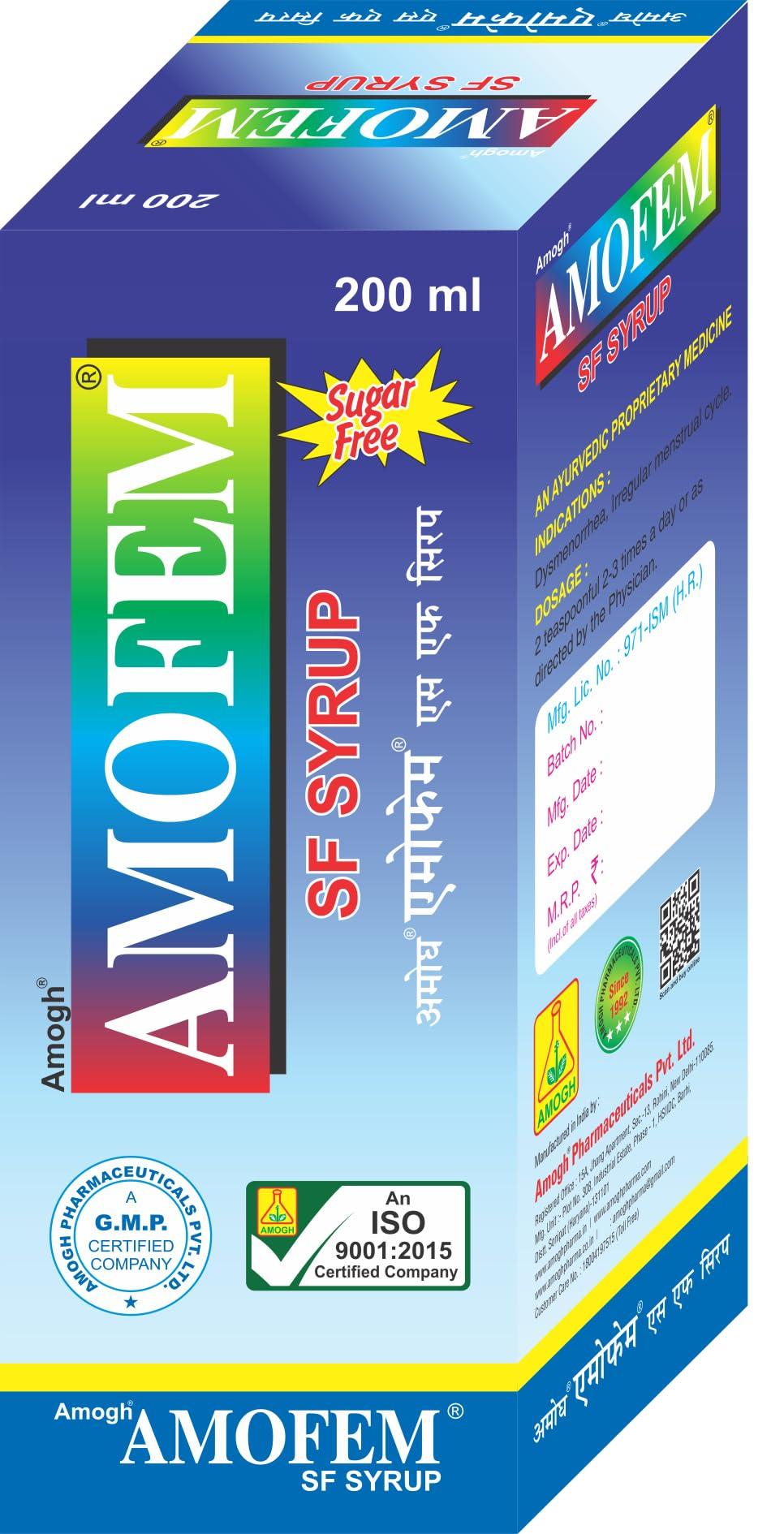 AMOGH AMOGH AMOFEM S.F. 200ML SYRUP FEMALE TONIC