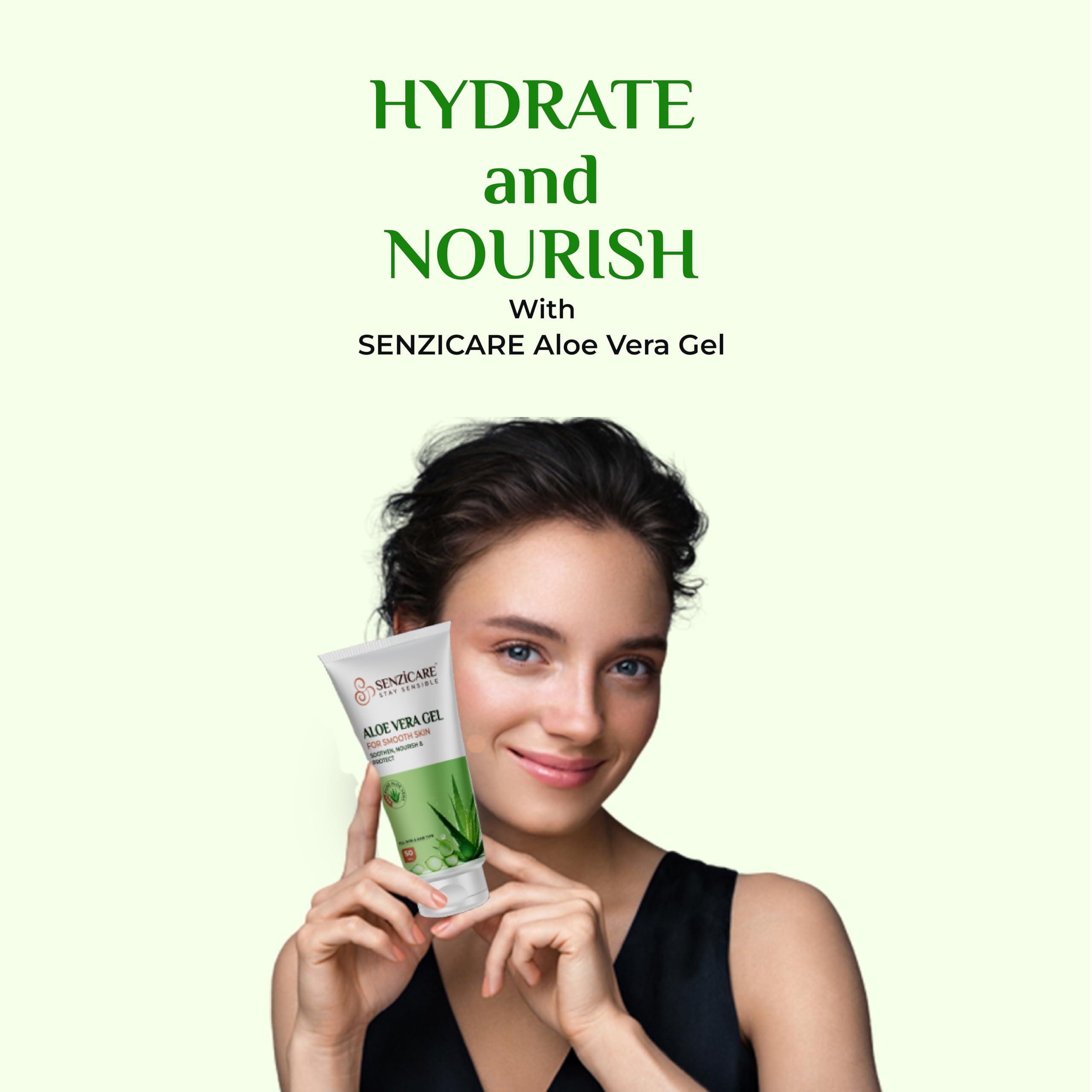 Senzicare Senzicare Eyebrow Razor | Eyebrows, Upper Lip, Targeted Corner Hair | For Salon-Like Eyebrows No Cuts | Safe & Hygienic (3 units) And Aloe Vera Gel