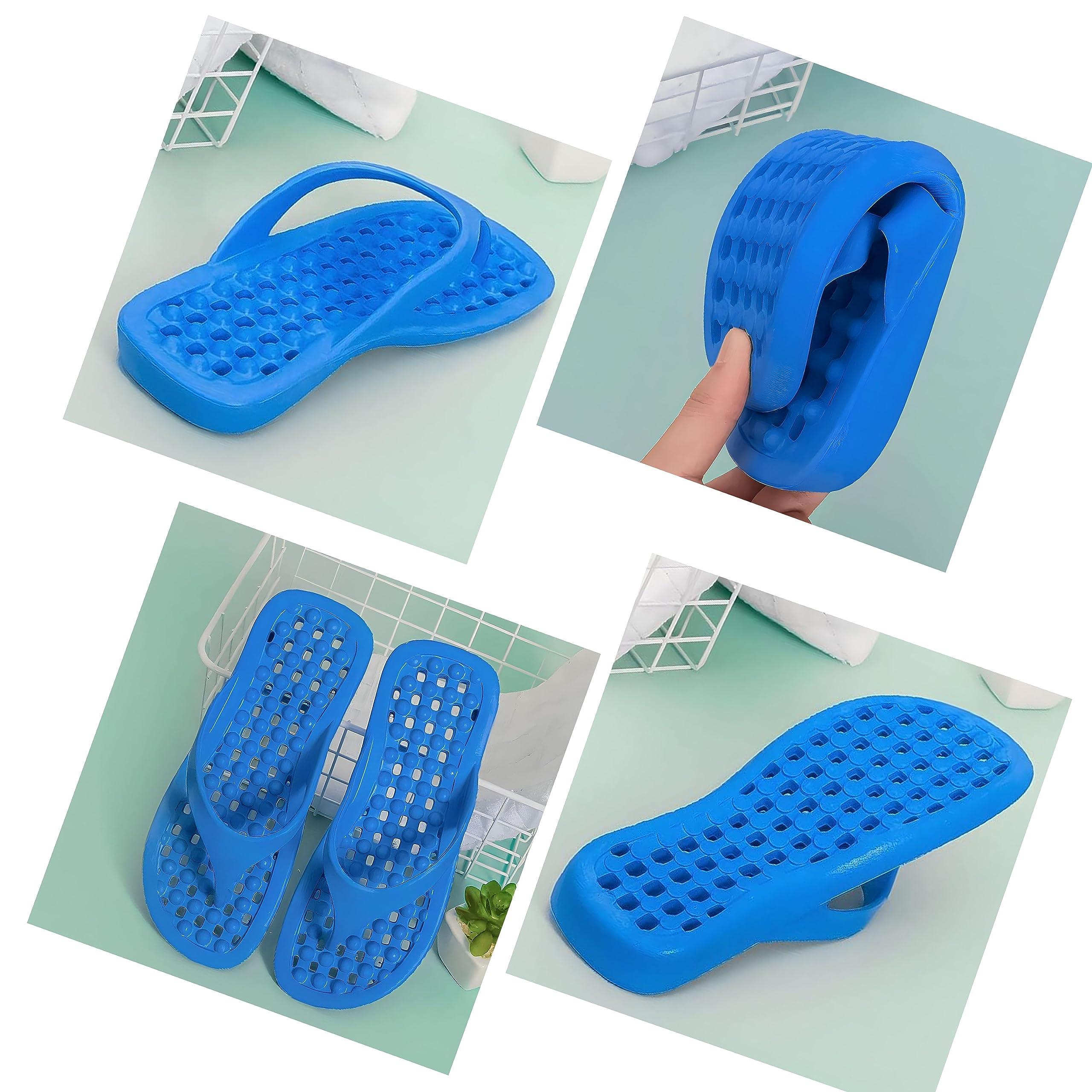 ISTARA Istara Massage Shower Quick Dry Slippers Nonslip Acupressure Slipper Massage Shower Quick Dry Slippers Pain Relief Massage Slipper Washable Slipper For Shower Bedroom Home Garden etc (Medium)