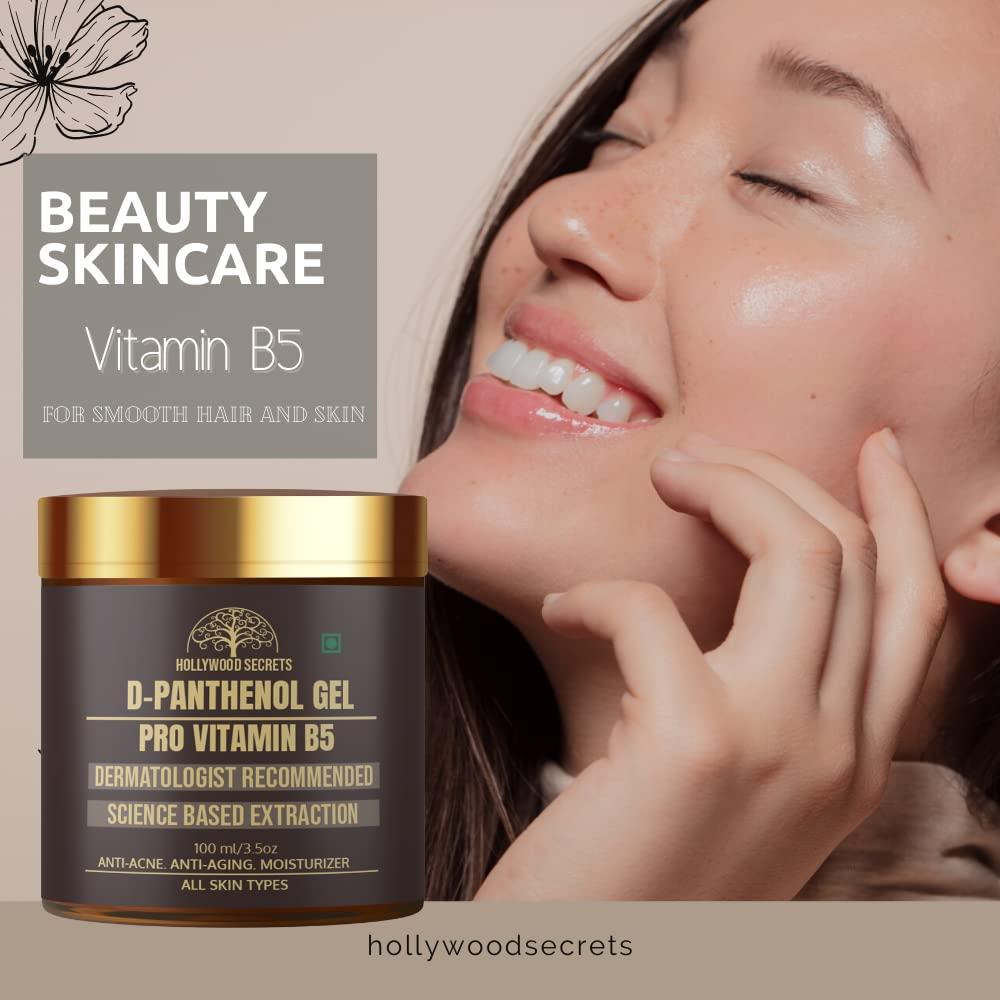 HOLLYWOOD SECRETS Hollywood Secrets D-Panthenol Provitamin Pantothenic Acid Vitamin B5 Liquid Gel 100ml