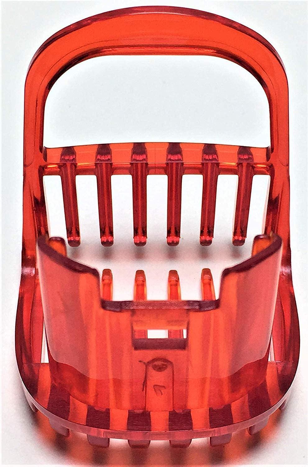 FAVHOME FAVHOME Trimmer Small Comb/Top For Philips Series Qt3310 Qt3315 Qt3900 Qt4000 Qt4001 Qt4002 Qt4003 Qt4004 Qt4005 Qt4006 Qt4007 Qt4008 Qt4009 Qt4011 Qt4012 Qt4013 Qt4014 Qt4015 Comb, Red