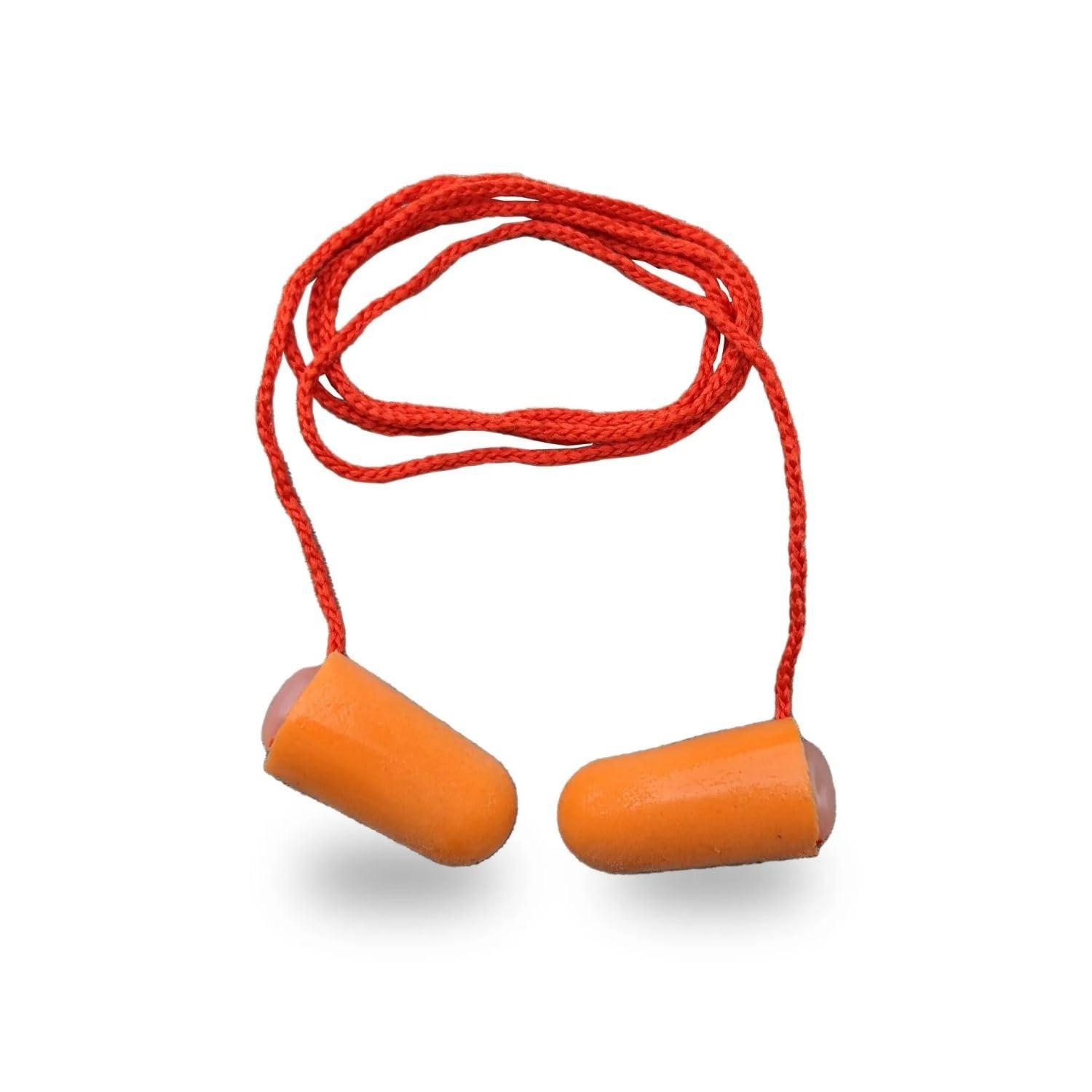 LADWA Ladwa Ear Plugs Corded - PVC Foam, Disposable Earbuds for Noise Cancellation (Pack of 1)