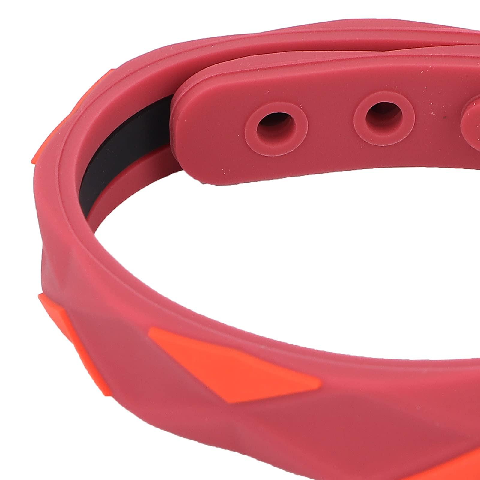 Sonew Sonew Anti Static Wrist Strap, Anti Static Wristband Silicone Improve Sleep, Winter Electrostatic Removal Bracelet for Men and Woman(red)