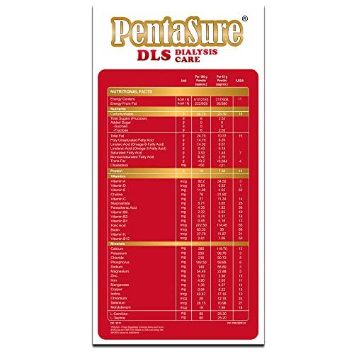 Pentasure PentaSure DLS Dialysis care Vanilla Flavour Limited Edition 400gm (Pack of 2)