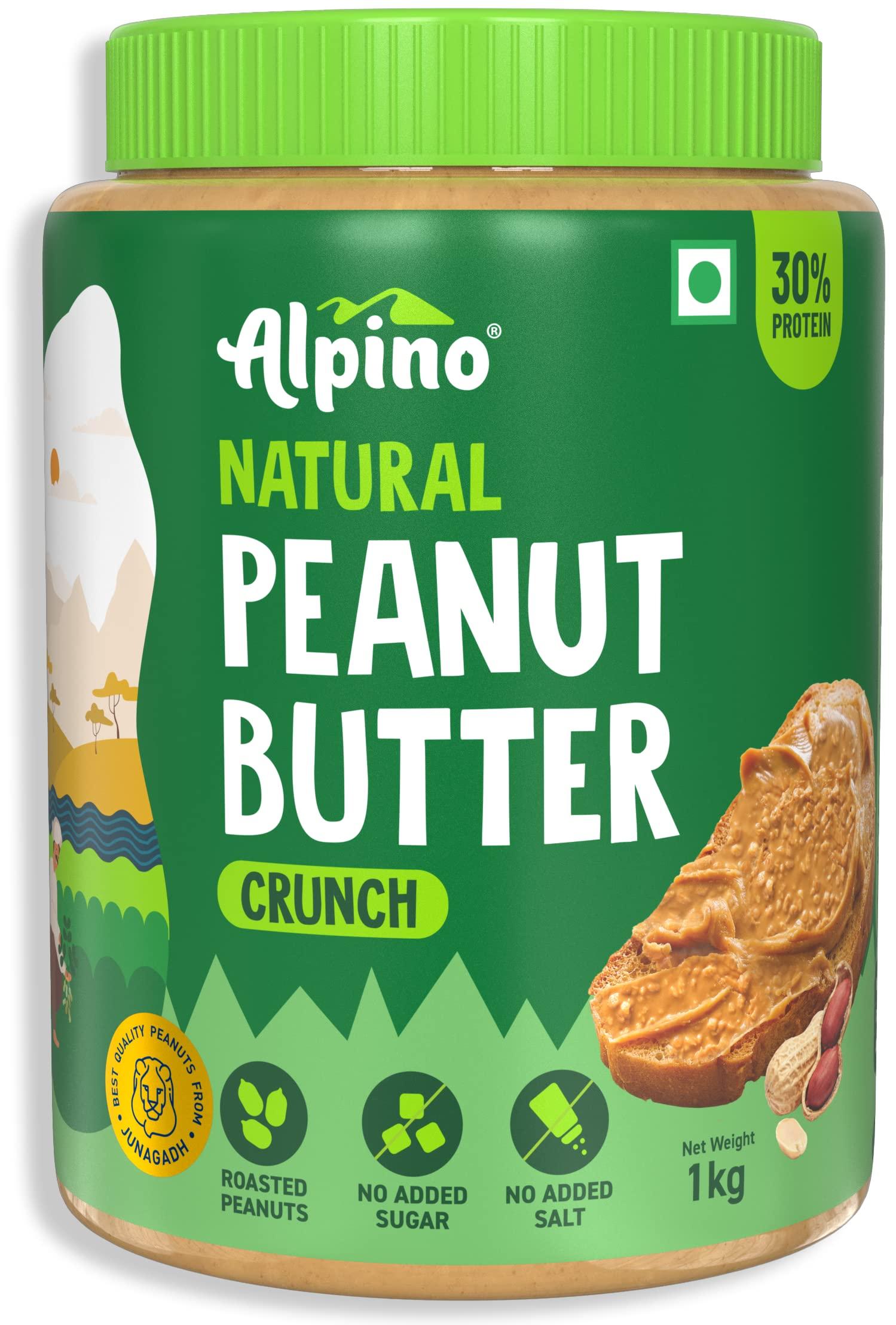 Alpino ALPINO High Protein Diet Super Combo - Natural Peanut Butter Crunch 1kg, Super Muesli Nut Delight 400g, Chocolate Peanut Butter Smooth 1kg