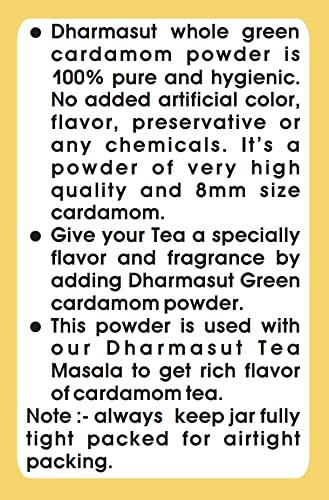 Dharmasut Natural Green Cardamom Seed Powder | Ilaichi | Elaichi Powder 100gm
