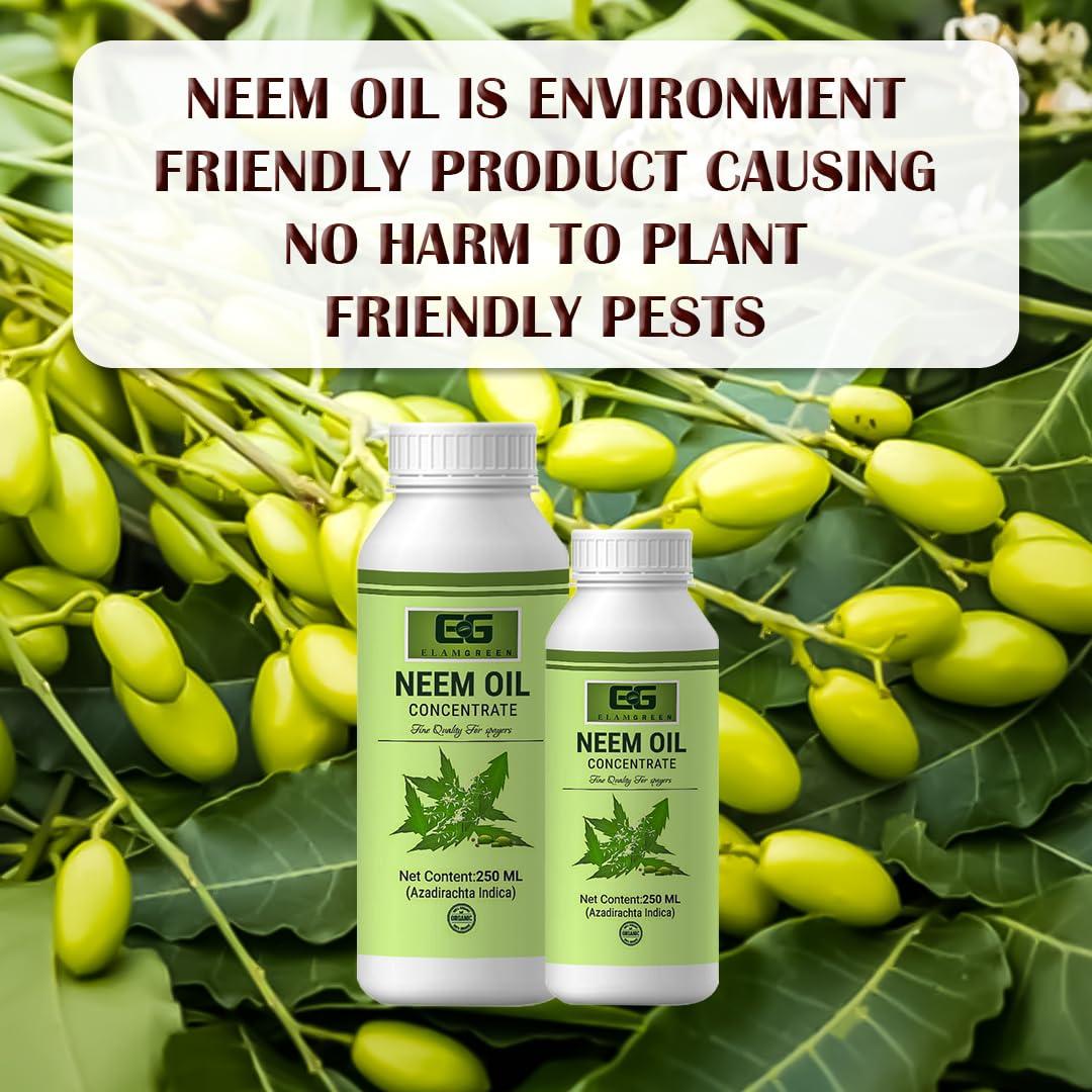 EG ELAMGREEN Elamgreen Organic Cold Pressed Neem Oil, 100 ml - Pack of 2