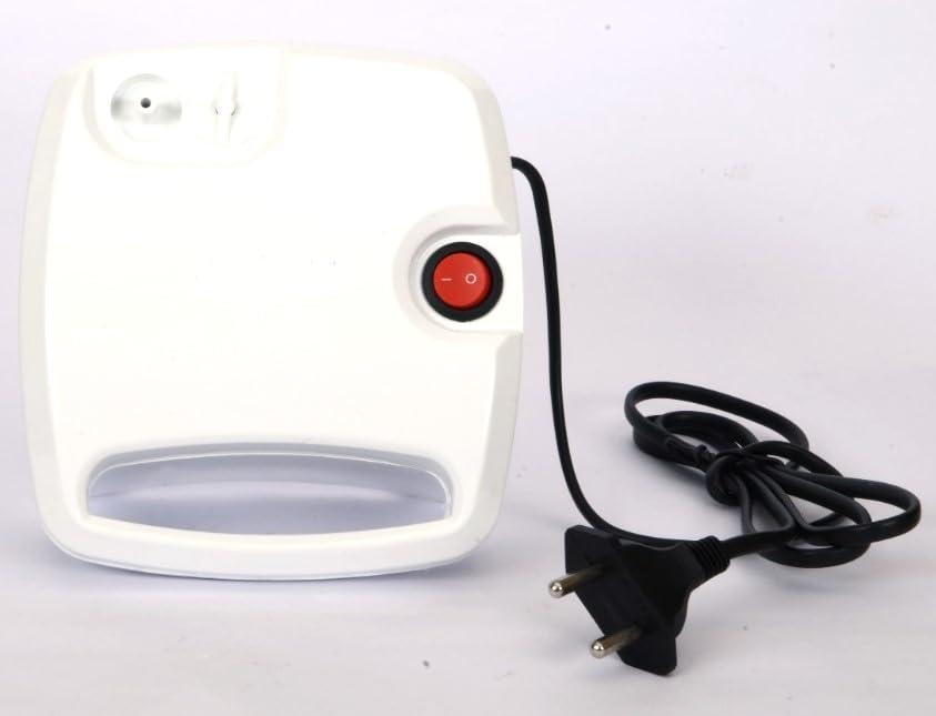 briteway BRITEWAY JUSTWELL Ultra Compact Nebulizer Machine for Adults and Kids with complete mask kit, Low Noise Compressor for Home Use and Asthma Inhalation, White