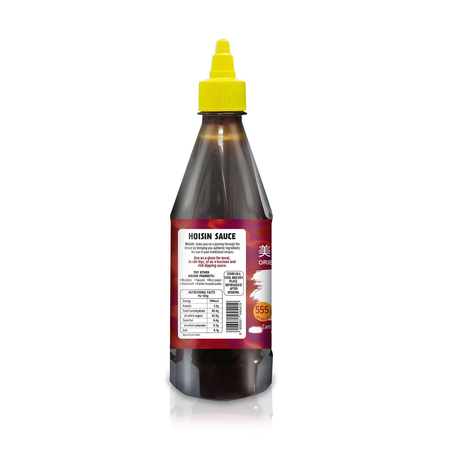 Meishi Meishi Chinese combo Pack | Hoisin Sauce | Soy Sauce | Ban Mien Handcut Hakka Fine Noodles