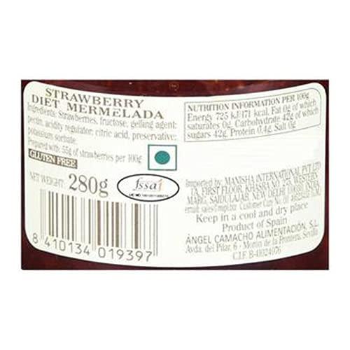 La Vieja Fabrica La Vieja Fabrica Strawberry Diet Mermelada, 280g