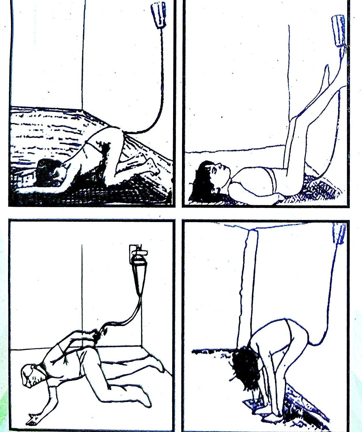 manav acupressure products ENIMA POT PACK OF 2 PVC Enema Kit for Home Use with instruction 1 silicon tube, 2 nozzles, 1 clamp with user manual(1500 ml)