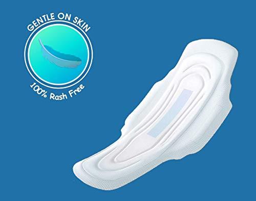 VMINE5 VMINE5 Super Soft Dry and Comfort Sanitary Pads/Napkins 6 Pads Regular 235 MM(Pack of 4)