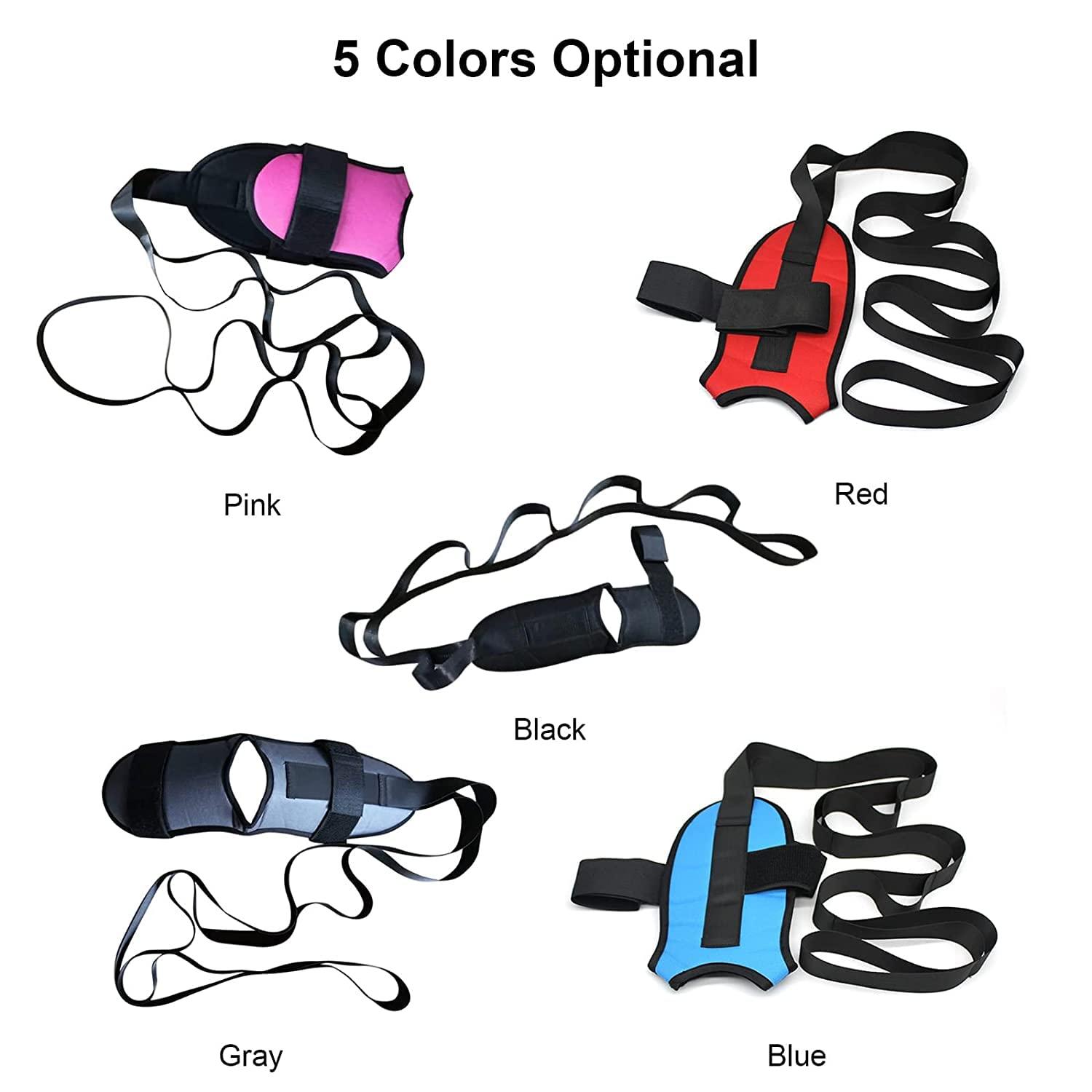 UBERSWEET Yoga Stretching Strap Ligaments of Leg Stretching Belt Plantar Stretch Band Foot Ankle Joint Correct Belt Taekwondo Gymnastics Exercises Strap/