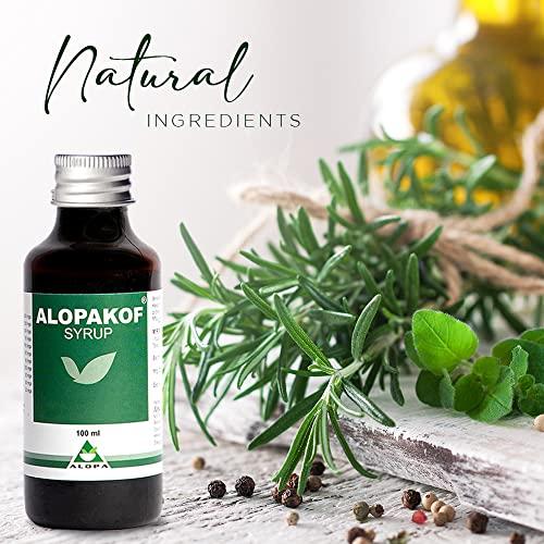 Alopa Alopa Herbal Alopakof 100Ml (Pack of 4) | Ayurvedic Cough Syrup For Allergic & Dry Cough
