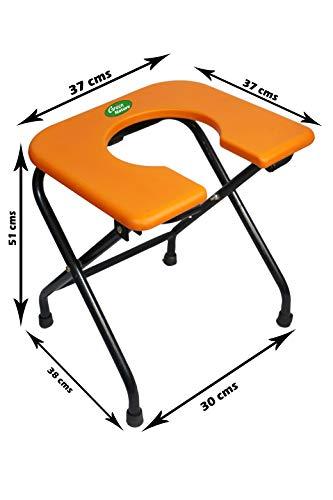 Riddan Ortho Care Radiant Traders Foldable Commode (Weight Capacity 110 kg) Adullt