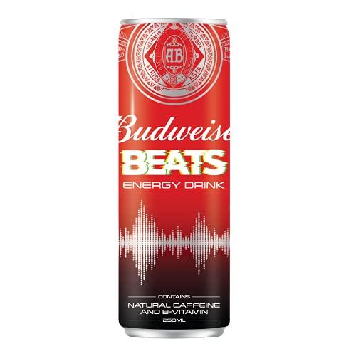 Budweiser Budweiser Beats Energy Drink 250ml ( Pack of 24)