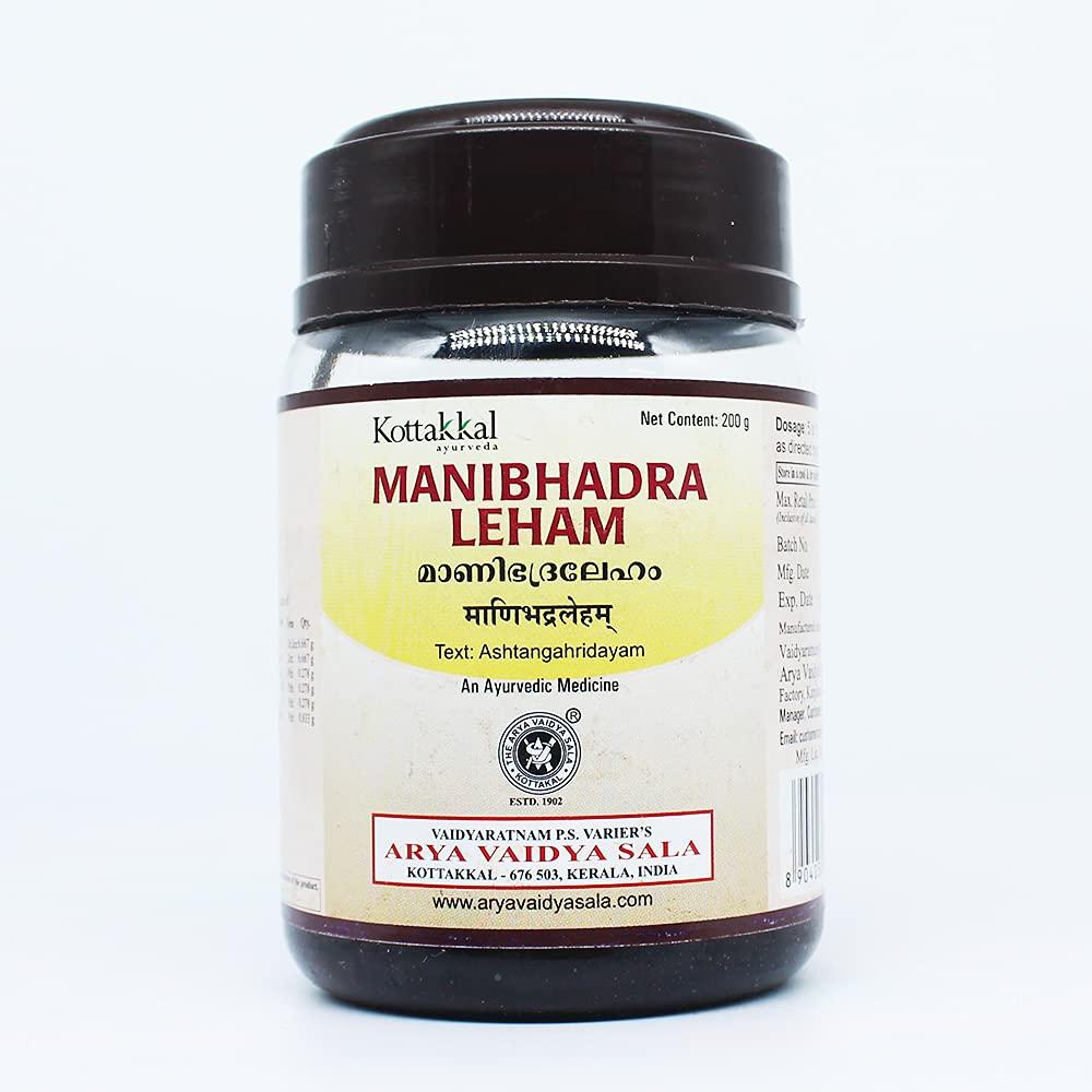 Golden Oldie Herbs Manibhadra Leham - 200GM, (Pack Of 1), Of Arya Vaidya Sala Kottakkal