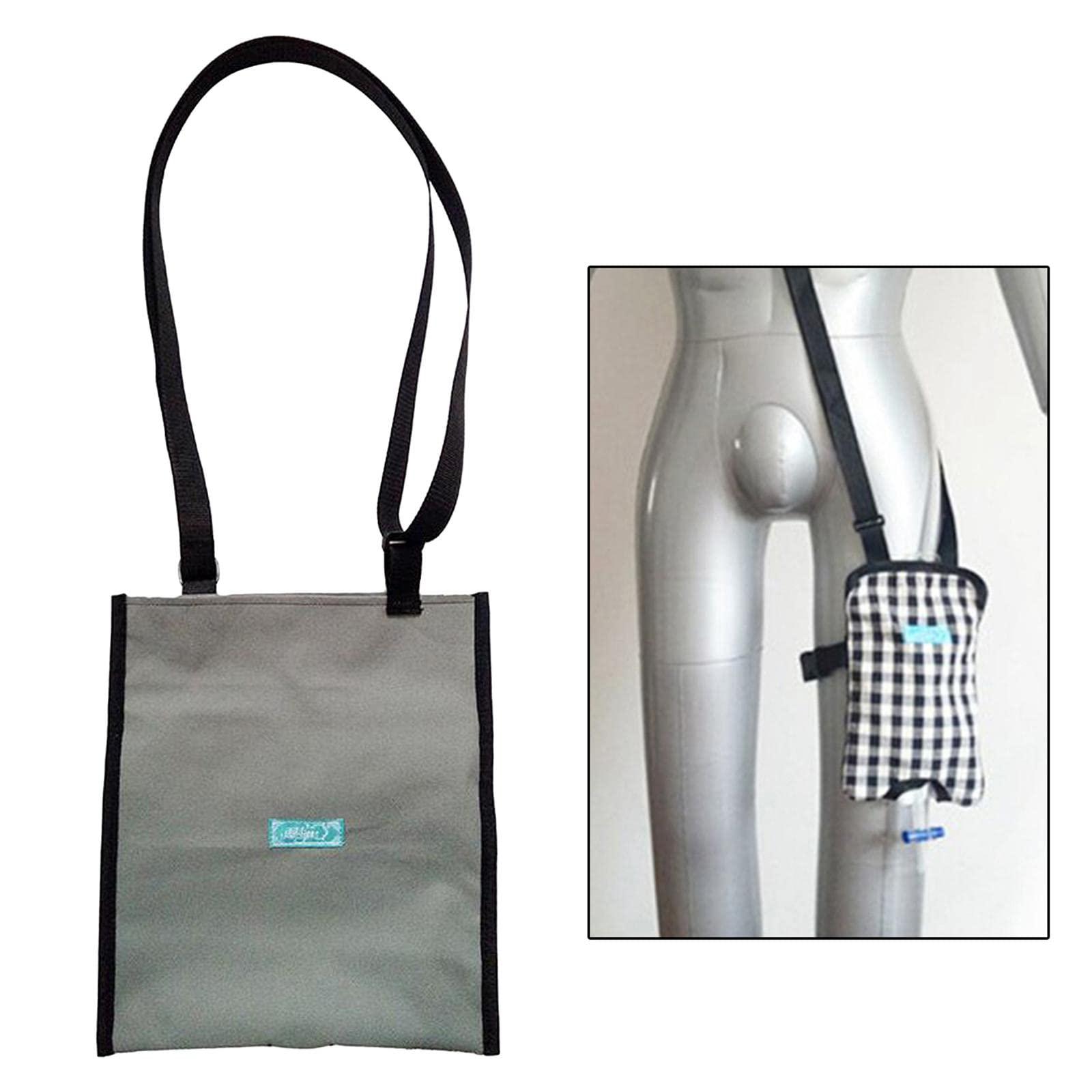 LICHTS LICHTS Catheter Bag Urinary Drainage Catheter Bag Cover Urine Bag Gray