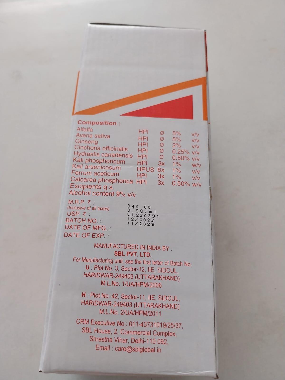 Generic SBL ALFA ALFA TONIC 500ML PACK OF 1