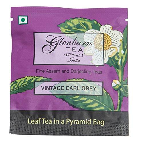 Glenburn Tea Direct Glenburn Earl Grey Pyramid Silk Tea Bag 20pc - Fresh and Direct from Khongea Tea Estate I Savour the Flavour of Premium Leaf Tea