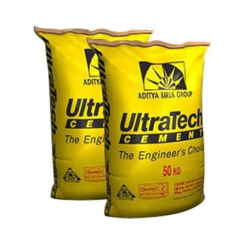 Generic UltraTech PPC Cement, 50 kg (Pack of Three)
